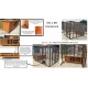 6ft x 9ft Bunnio with 1 Tier 6ft Rabbit Hutch Included 16G 1/2" x 1/2" wire mesh