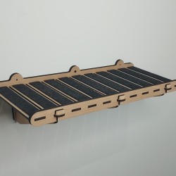 Wall mounted bridge ladder for cats Wall mounted bridge ladder for cats
