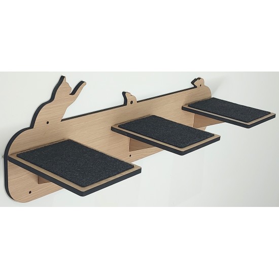 Wall Mounted Indoor Cat Furniture Bundle 4 Wall Mounted Indoor Cat Furniture Bundle 4