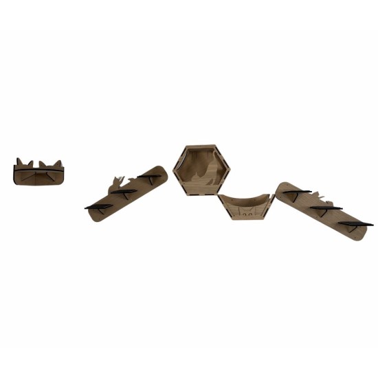 Wall Mounted Indoor Cat Furniture Bundle 5 Wall Mounted Indoor Cat Furniture Bundle 5
