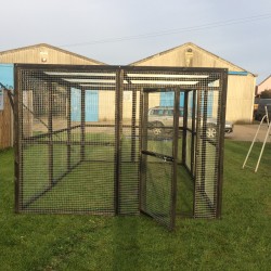 Animal Run 8ft x 12ft x 6ft High - Fox Proof 🐕 🐔🐈
