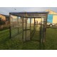 Waterproof Chicken run 8ft x 12ft Chicken Fox Proof Cat Pen Painted Black