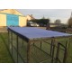 Waterproof Chicken run 8ft x 12ft Chicken Fox Proof Cat Pen Painted Black