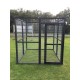 Black Fox / Dog Safe 6ft x 6ft 16G Rabbit Chicken Run