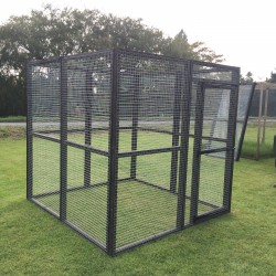 Painted Fox / Dog Safe 6ft x 6ft 16G Rabbit Chicken Run No Roof Painted Fox / Dog Safe 6ft x 6ft 16G Rabbit Chicken Run No Roof