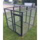 Black Fox / Dog Safe 6ft x 6ft 16G Rabbit Chicken Run