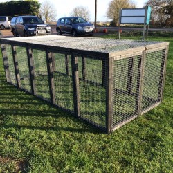 19 Aviary 16G Fox / Dog Proof Rabbit Run