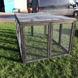 13 Aviary 16G 1" Fox / Dog Proof Rabbit Run with different colour options. 