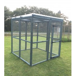 Blue Waterproof 16G Outdoor 6ft x 6ft Animal Rabbit Chicken Dog Pen Blue Waterproof 16G Outdoor 6ft x 6ft Animal Rabbit Chicken Dog Pen