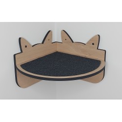 Wall Mounted corner shelf for cats Wall Mounted corner shelf for cats