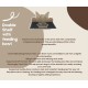 Wall Mounted Double Shelf With Feeding Bowl Wall Mounted Double Shelf With Feeding Bowl