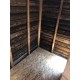 Enclosed Wooden Waterproof Dog Shelter With outside Exercise Run  