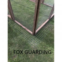 4 Fully Boarded and Waterproof Roof with 16G Fox-Proof Mesh – Heavy-Duty 6ft x 6ft Pet Enclosure  🐈🐔🐶 4 Fully Boarded and Waterproof Roof with 16G Fox-Proof Mesh – Heavy-Duty 6ft x 6ft Pet Enclosure  🐈🐔🐶