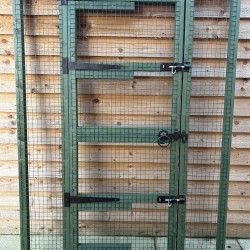 Green Aviary Door Panel 6ft x 3ft 16G Wire Mesh (184 x 94cm)