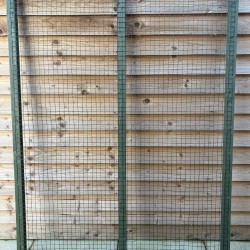 10 x Green Aviary Panels 6ft X 3ft