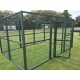 Green PVC Heavy Duty Run 8ft x 12ft Dog Fox Proof Run