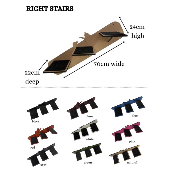 Hand Painted and Natural Indoor Cat Left and Right  Hand Painted and Natural Indoor Cat Left and Right
