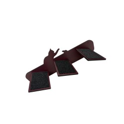 Hand Painted and Natural Left and Right Stairs