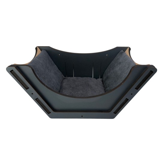 Hand Painted and Natural Indoor Cat Sleeping Box