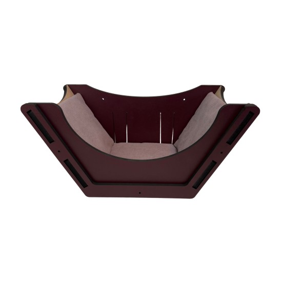 Hand Painted and Natural Indoor Cat Sleeping Box