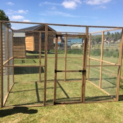 6ft x 9ft  Aviary Chicken Rabbit Run 19G 184cm x 93cm