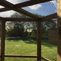 Hexagonal 8ft Bird Aviary