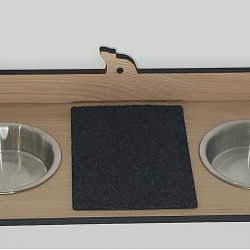 Wall Mounted Large Shelf With Feeding Bowl for cats Wall Mounted Large Shelf With Feeding Bowl for cats