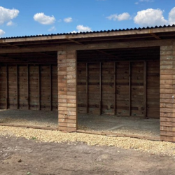 Open Barn/Shelter 48ft x 12ft. Price on enquiry Open Barn/Shelter 48ft x 12ft. Price on enquiry