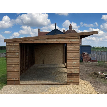 Open Barn/Shelter 48ft x 12ft. Price on enquiry