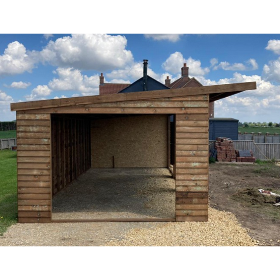 Open Barn/Shelter 48ft x 12ft. Price on enquiry Open Barn/Shelter 48ft x 12ft. Price on enquiry