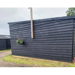 Painted Barn/Shelter 48ft x 12ft. Price on enquiry.