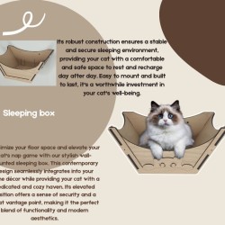 Wall Mounted Sleeping Box for cats Wall Mounted Sleeping Box for cats