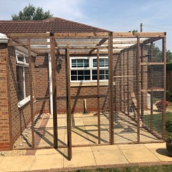 Large 2 Sided Catio