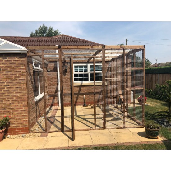 Large 2 Sided Catio