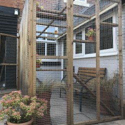 Two Sided Catio "L" Shape Two Sided Catio "L" Shape
