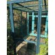 Blue Painted Catio