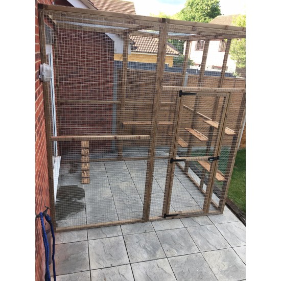  The Catio Clubhouse – 8ft x 8ft Outdoor Retreat 🌳☀️🐈