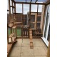 Catio / Cat Lean to 6ft x 9ft x 7ft5" Waterproof Roof