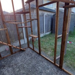 The Garden Guardian β 9ft x 5ft x 8ft Outdoor Cat Run π‘πΊπΏπΎ The Garden Guardian β 9ft x 5ft x 8ft Outdoor Cat Run π‘πΊπΏπΎ