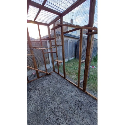 The Garden Guardian – 9ft x 5ft x 8ft Outdoor Cat Run 🏡😺🌿🐾