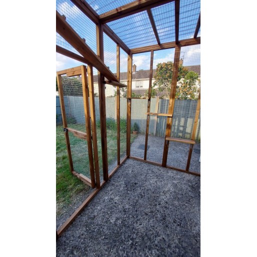 The Garden Guardian – 9ft x 5ft x 8ft Outdoor Cat Run 🏡😺🌿🐾