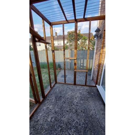 The Garden Guardian – 9ft x 5ft x 8ft Outdoor Cat Run 🏡😺🌿🐾