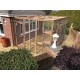 Catio / Cat Lean to 12ft x 8ft x 8ft Cat run