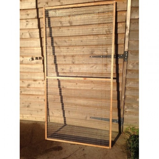 19 Aviary Panel + A FREE DOOR (6FT x 3FT -  19g 1/2 x 1 hole)