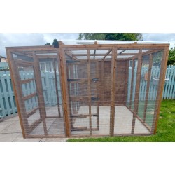 6ft x 6ft  Freestanding Catio with security door 16G 1" x 1" wire mesh 6ft x 6ft  Freestanding Catio with security door 16G 1" x 1" wire mesh