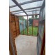 6ft x 6ft Freestanding Catio with security door 16G 1" x 1" wire mesh 6ft x 6ft Freestanding Catio with security door 16G 1" x 1" wire mesh