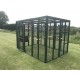 Green PVC Cat Catio Play Pen 6ft x 9ft 