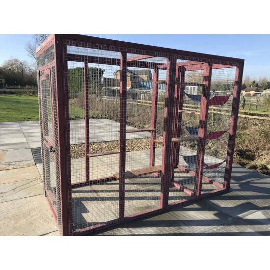 Free Standing Catio Cat Run 8ft x 4ft 