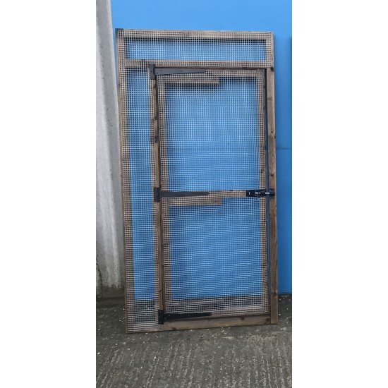 Aviary Door Panel 6ft x 3ft 16G Wire Mesh