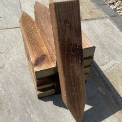 THICK X 400mm HIGH 15 PACK OF STRONG 3 INCH WOOD SQUARE SITE PEGS LANDSCAPING GARDEN 3X2 TREE STAKE 